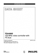 DataSheet TDA4885 pdf