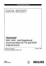 DataSheet TDA5330T pdf