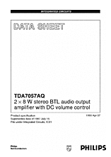 DataSheet TDA7057AQ pdf