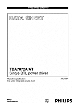 DataSheet TDA7072A pdf