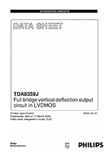 DataSheet TDA8359J pdf