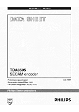 DataSheet TDA8505 pdf