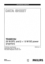 DataSheet TDA8510J pdf