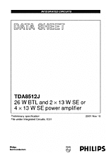 DataSheet TDA8512J pdf