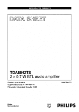 DataSheet TDA8542TS pdf