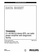 DataSheet TDA8560Q pdf