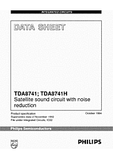 DataSheet TDA8741 pdf