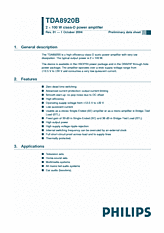 DataSheet TDA8920B pdf