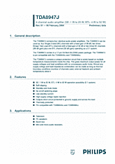 DataSheet TDA8947J pdf