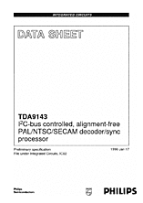 DataSheet TDA9143 pdf