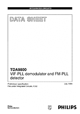 DataSheet TDA9800 pdf
