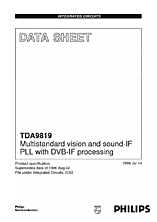 DataSheet TDA9819 pdf