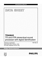 DataSheet TDA9845 pdf