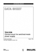 DataSheet TEA1039 pdf