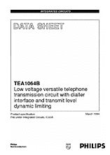 DataSheet TEA1064B pdf
