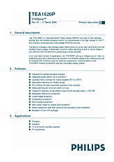 DataSheet TEA1620P pdf