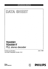 DataSheet TEA5581T pdf