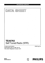 DataSheet TEA5762 pdf