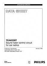 DataSheet TEA6330T pdf