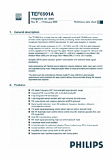 DataSheet TEF6901A pdf