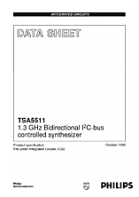 DataSheet TSA5511 pdf