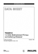 DataSheet TSA5512 pdf