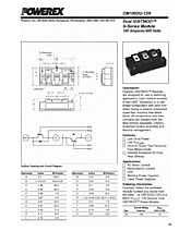 DataSheet CM100DU-12H pdf