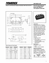 DataSheet CM150DU-24F pdf