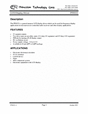 DataSheet PT6522 pdf