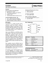 DataSheet FM25040 pdf