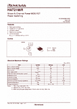 DataSheet HAT2198R pdf