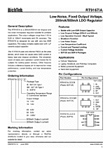 DataSheet RT9167/A pdf