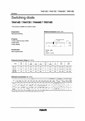 DataSheet 1N4448 pdf