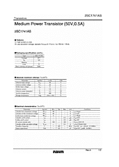 DataSheet 2SC1741AS pdf