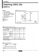 DataSheet 2SK2713 pdf