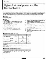DataSheet BA5415A pdf