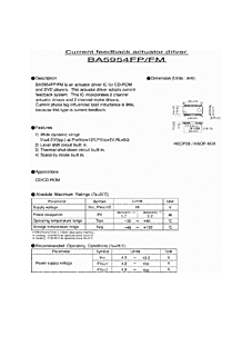 DataSheet BA5954FP pdf
