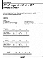 DataSheet BA7046F pdf