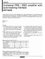 DataSheet BA7182AS pdf