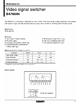 DataSheet BA7604N pdf
