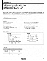 DataSheet BA7611AN pdf