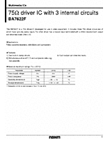 DataSheet BA7622F pdf