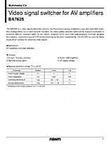 DataSheet BA7625 pdf