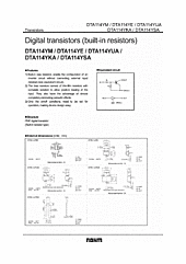 DataSheet DTA114YE pdf