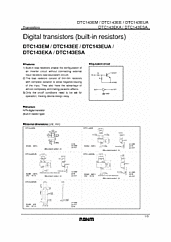 DataSheet DTC143EE pdf