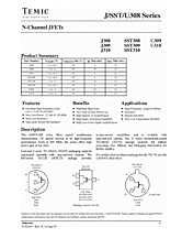 DataSheet J/SST310 pdf