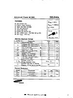 DataSheet IRLZ44A pdf