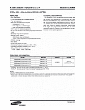 DataSheet K4S64323LH pdf