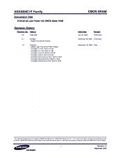 DataSheet K6X4008C1F pdf