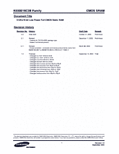 DataSheet K6X8016C3B pdf